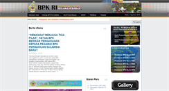 Desktop Screenshot of mamuju.bpk.go.id
